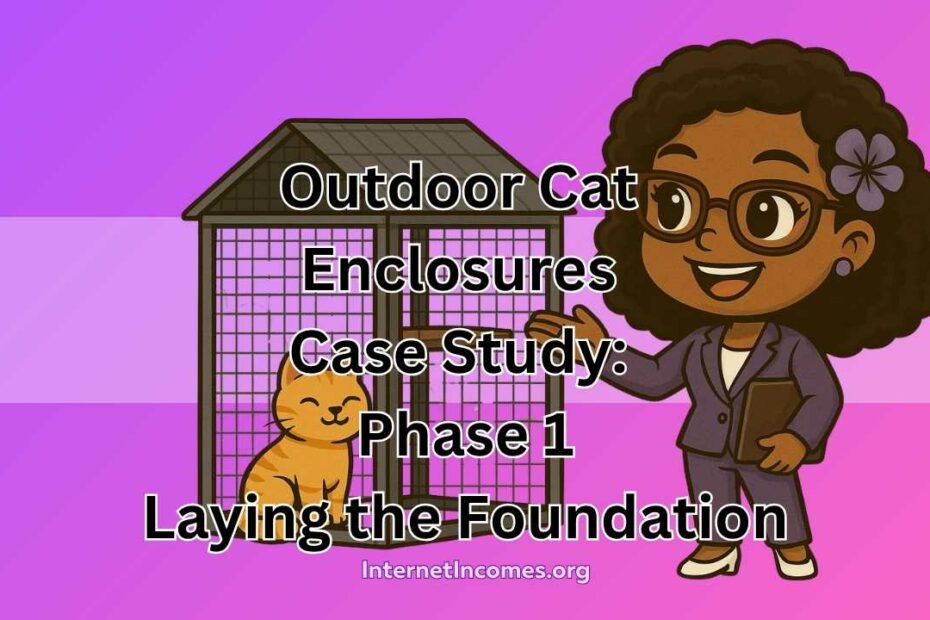 Outdoor Cat Enclosures Case Study_Phase 1 - Laying the Foundation